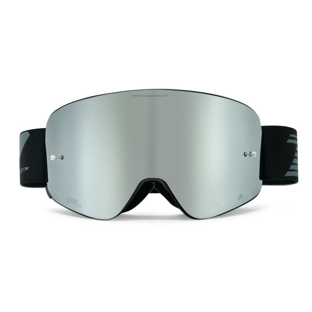 Progrip - 3205 Magnet Black / Silver Goggles **