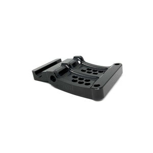 NUBZ ALUMINUM CRADLE RAW/BLACK/RED - CRF110