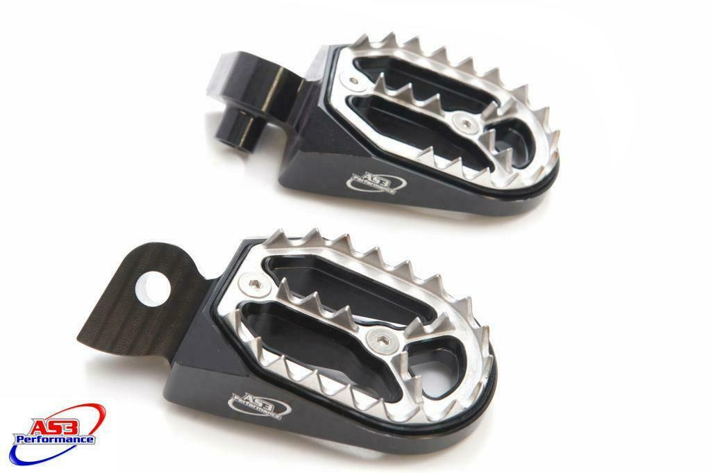 AS3 - FACTORY SERIES EXTRA WIDE FAT FOOT PEGS YAMAHA **